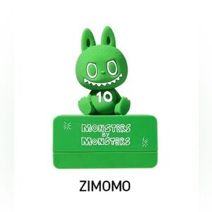 🟥LABUBU {The Monsters} 🎉 “10th Anniversary” MAGNET 💚ZIMOMO💚 🆕SEALED 🟥POP MART